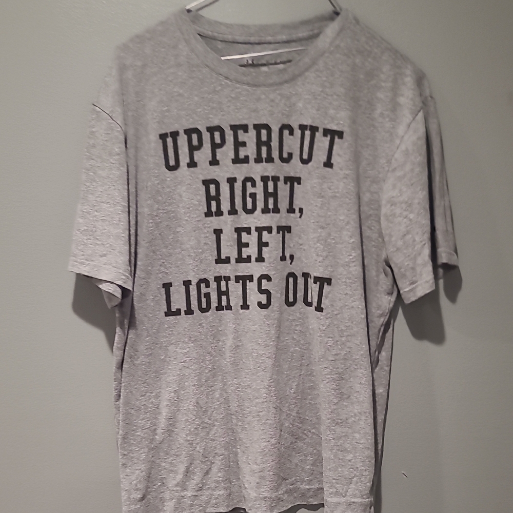 Under Armour Light Gray Graphic Tee
